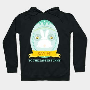 Say Hi Bunny Hoodie